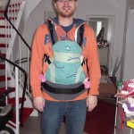 Bis auf die kleinen Füße ist nicht viel zu sehen von Lisa